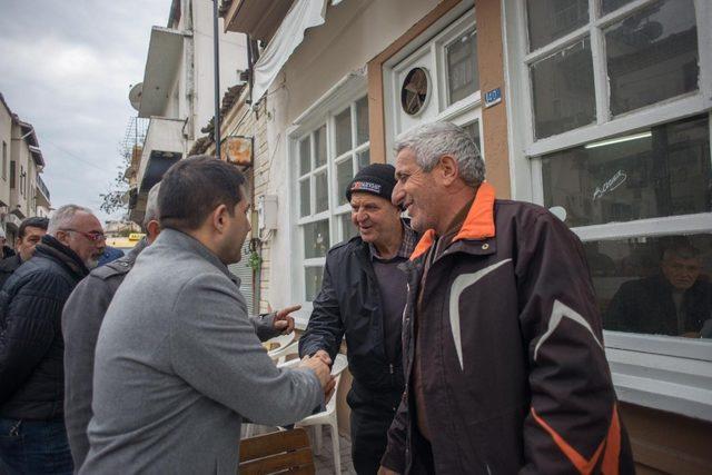 Ömer Günel, mahalle ziyaretlerine İkioklu’dan başladı