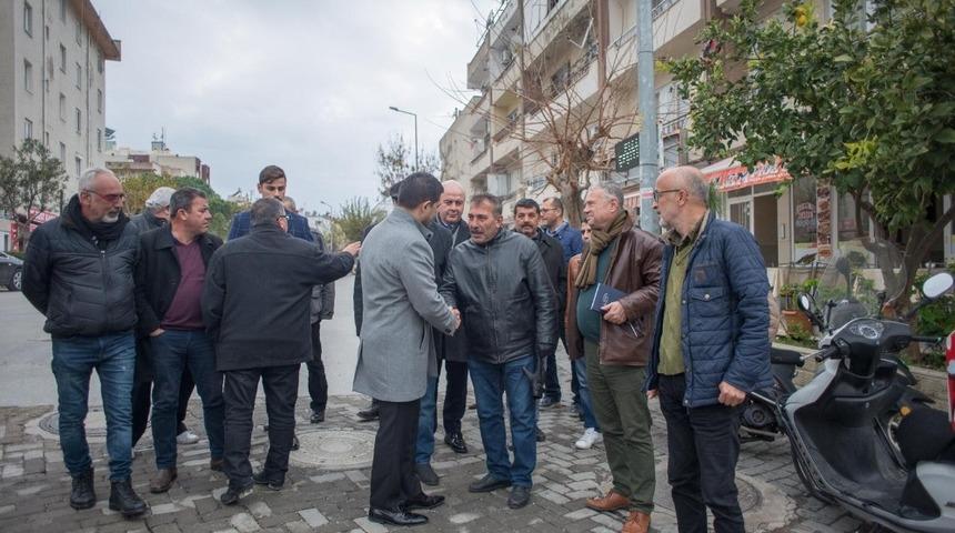 &Ouml;mer G&uuml;nel, mahalle ziyaretlerine İkioklu&rsquo;dan başladı