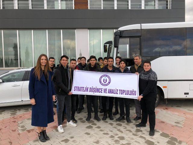 Nazilli Teknik Lisesi öğrencileri okulda öğrendiklerini sanayide pekiştirdi