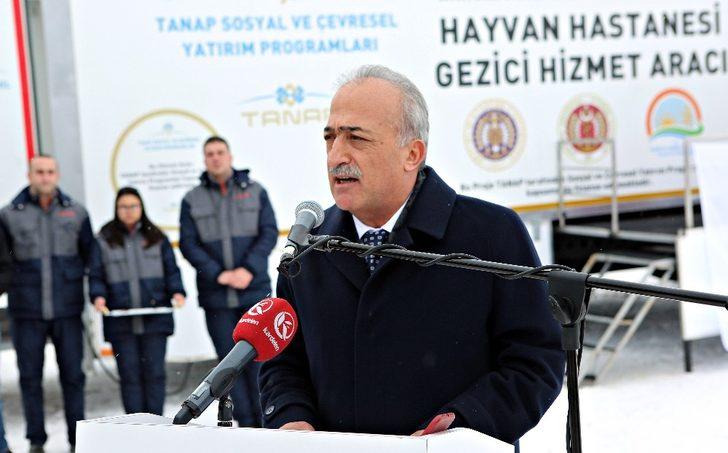 Mobil hayvan hastanesinin açılışı yapıldı G2