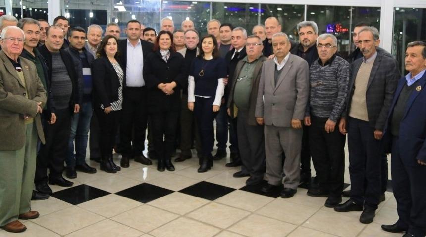 Başkan &Ccedil;er&ccedil;ioğlu, Germencikli muhtarlarla buluştu