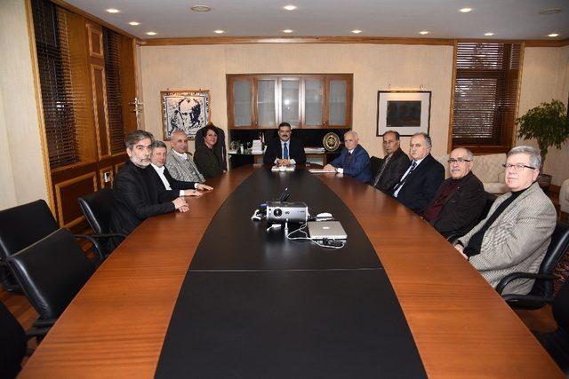 Rektör Çomaklı’ya ziyaretler 1