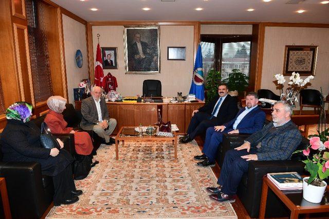 Rektör Çomaklı’ya ziyaretler 2