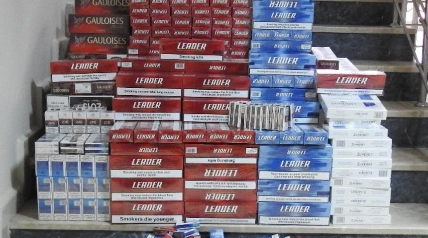 Ordu&rsquo;da ka&ccedil;ak sigara operasyonu