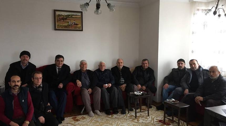 Başkan Yalçın kutsal topraklardan dönen vatandaşları ziyaret etti