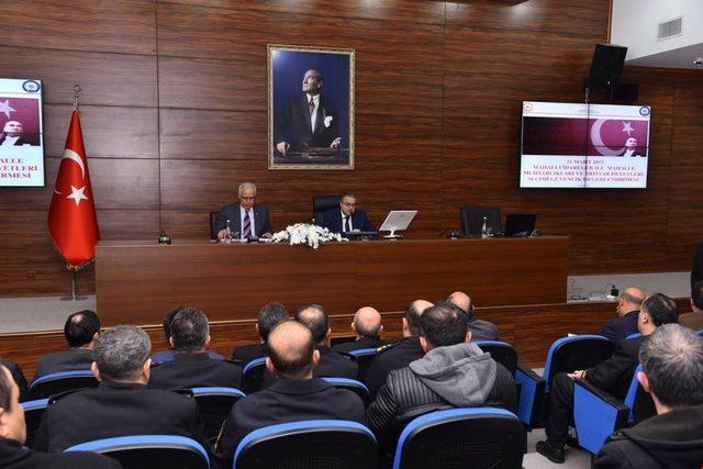 Seçim güvenliği toplantısı Vali Su başkanlığında yapıldı