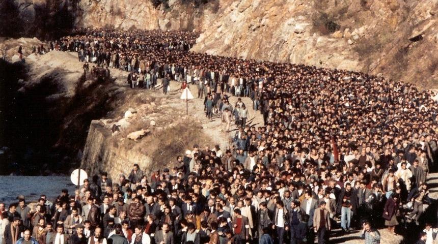 B&uuml;y&uuml;k madenci y&uuml;r&uuml;y&uuml;ş&uuml;n&uuml;n 28. Yılı