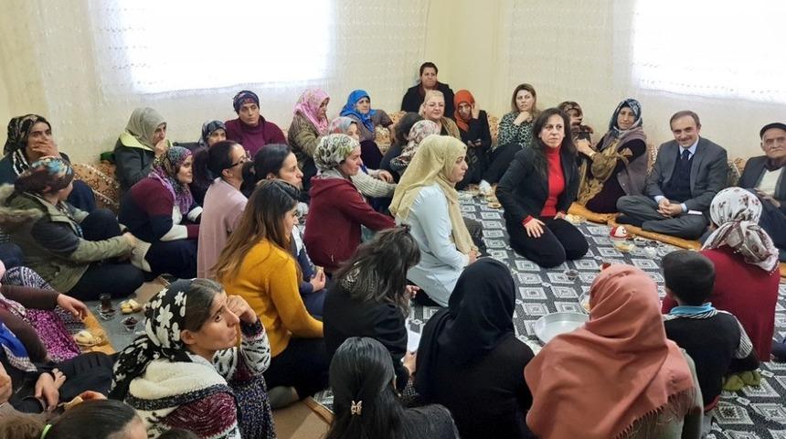 Başkan Vekili Epcim&rsquo;e ev ziyaretlerinde yoğun ilgi