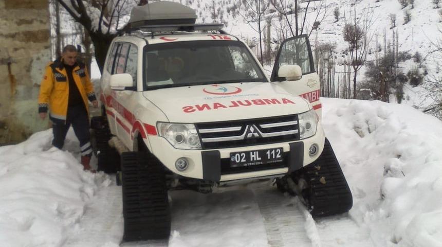 Paletli ambulans hayat kurtarıyor