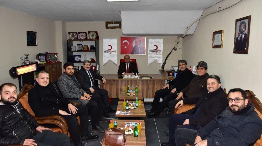 Başkan Can&rsquo;dan Kızılay&rsquo;ın yeni y&ouml;netimine hayırlı olsun ziyareti
