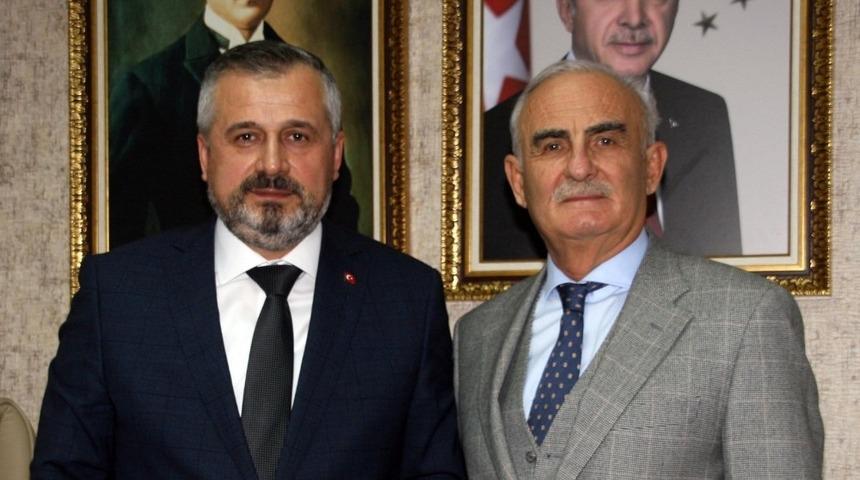 Başkan Kılı&ccedil; ve Milletvekili Yılmaz ile bir araya geldi