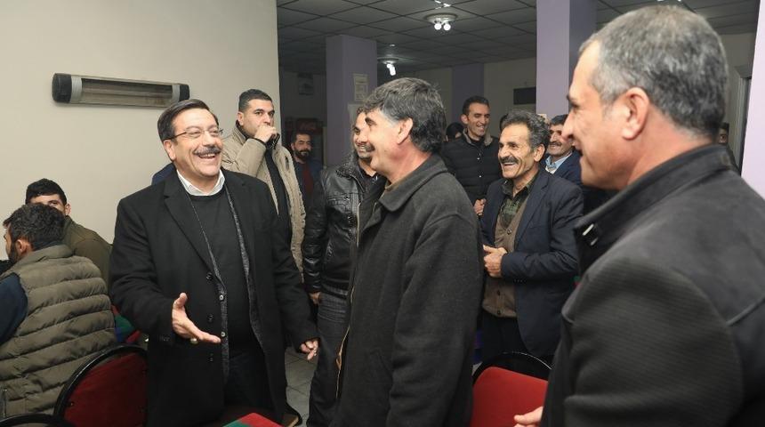 Başkan Atilla&rsquo;dan Bağlar&rsquo;a ziyaret