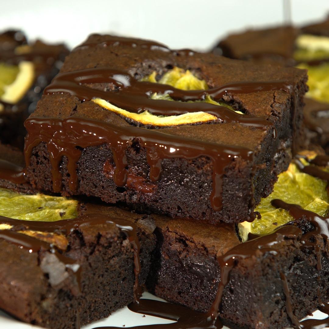 Portakallı Brownie