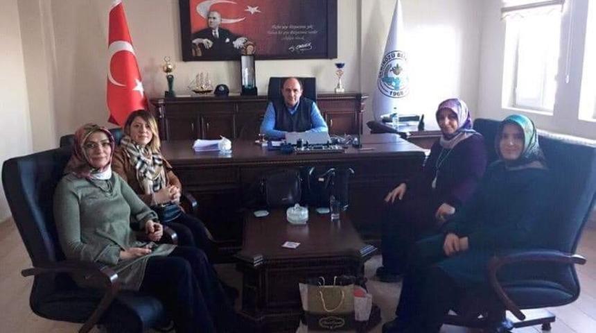 Kadın ve Demokrasi Derneği&rsquo;nden Başkan Ersen&rsquo;e ziyaret