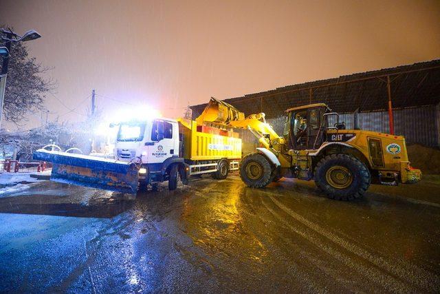 Malatya’da kar 346 mahalle yolunu ulaşıma kapadı