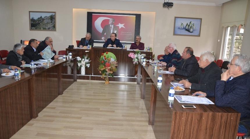 Akseki belediye meclisi toplandı