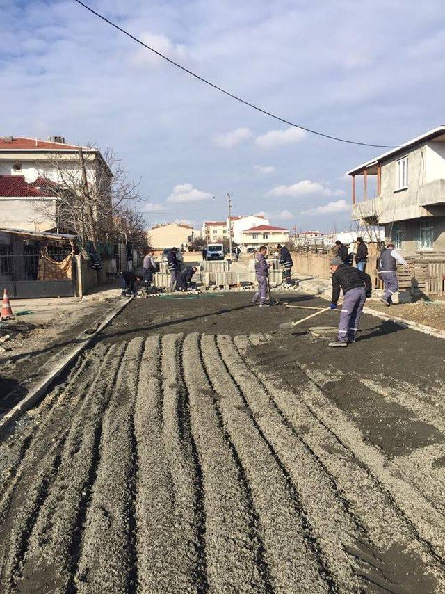 Ergene Belediyesi çalışmalarını yaz- kış sürdürüyor