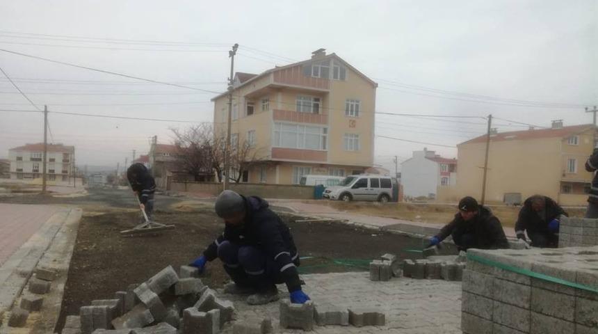 Ergene Belediyesi &ccedil;alışmalarını yaz- kış s&uuml;rd&uuml;r&uuml;yor