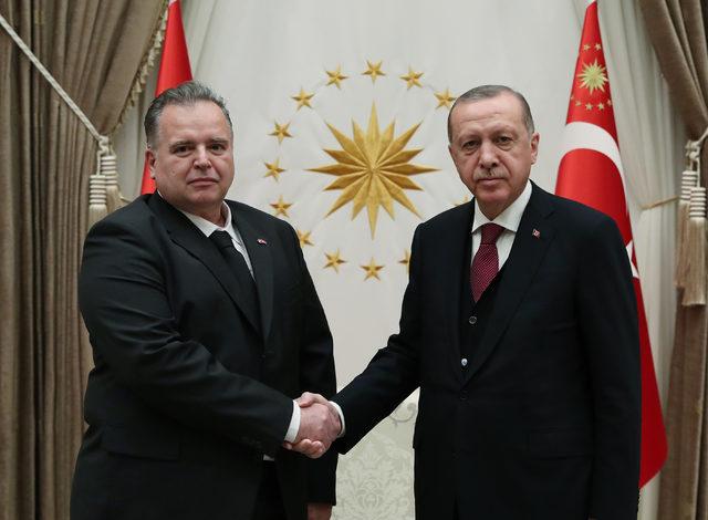 Cumhurbaşkanı Erdoğan'a, Hırvatistan Büyükelçisi Hrvoje Cvitanovic'ten güven mektubu 