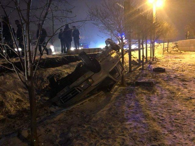 Van’da trafik kazası; 1 yaralı