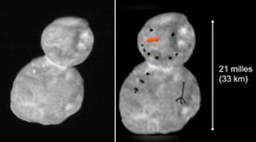 NASA yapışık gezegenlerin yüksek çözünürlüklü fotoğrafını gönderdi