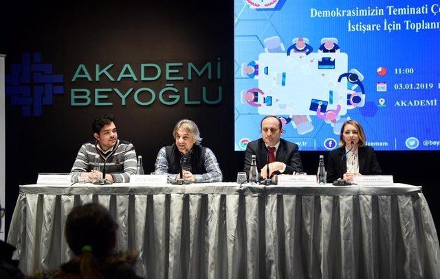 Okul başkanları Akademi Beyoğlu’nda buluştu