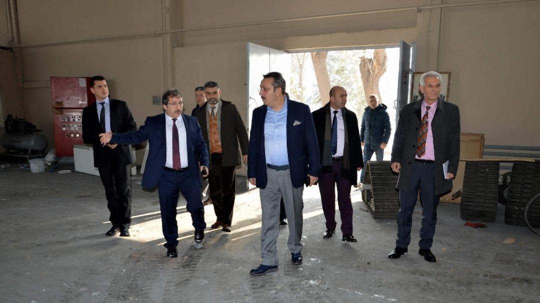 Y&ouml;netim Hizmetleri Genel M&uuml;d&uuml;r Yardımcısı Erdem&rsquo;den değerlendirme ziyareti