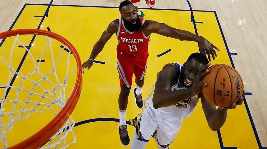 James Harden son saniye basketiyle Warriors'ı yıktı