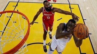 James Harden son saniye basketiyle Warriors'ı yıktı