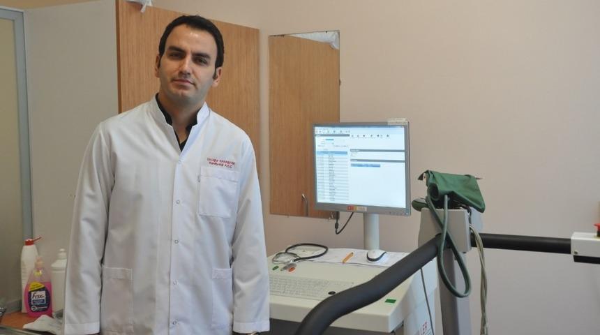 Kaman il&ccedil;esinde efor testleri Eğitim ve Araştırma Hastanesine gitmeden yapılacak