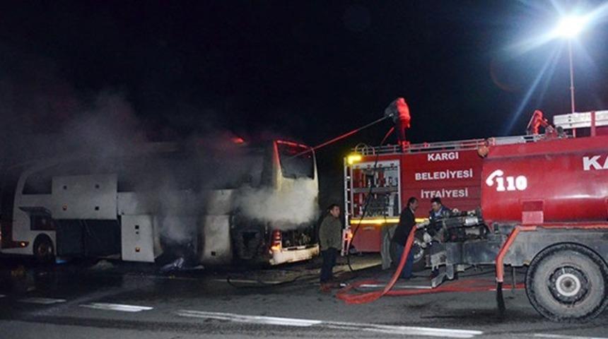 Kargı itfaiyesi 2018 yılında 9 yangına m&uuml;dahale etti