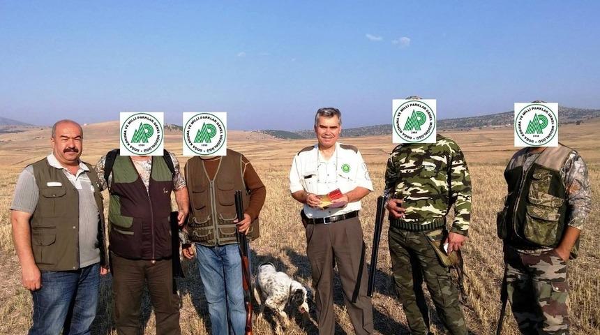 K&uuml;tahya&rsquo;da ka&ccedil;ak avcılara ceza yağdı