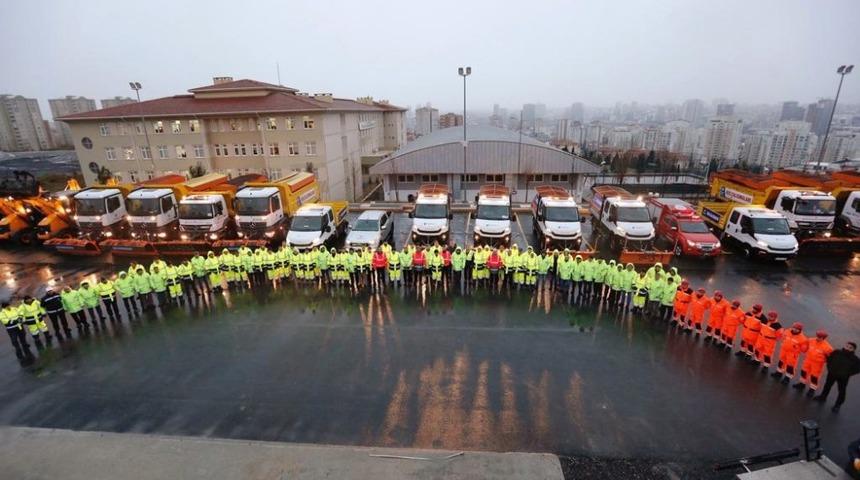 K&uuml;&ccedil;&uuml;k&ccedil;ekmece kışa hazır