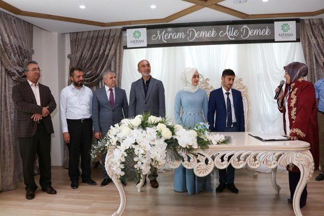 Meram’da 2018 yılında 2 bin 424 nikah kıyıldı