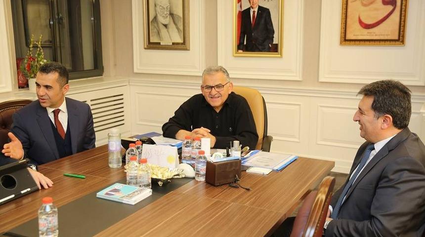 Doğalgaz yatırımları Melikgazi&rsquo;de ele alındı