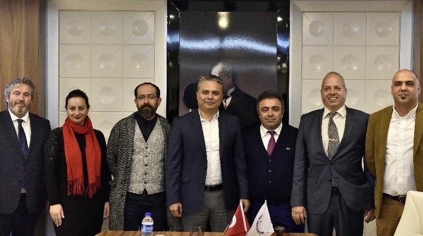 Uysal, rehberleri ağırladı