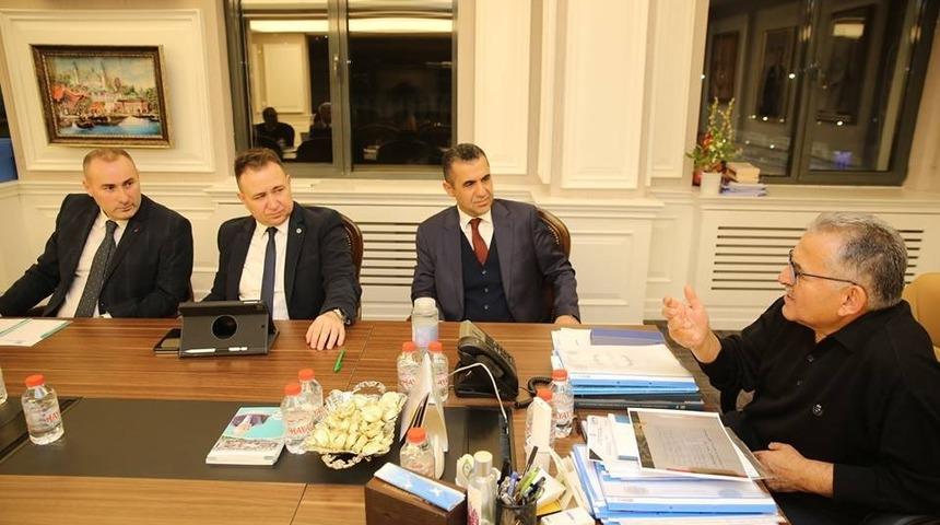 Doğalgaz yatırımları Melikgazi’de ele alındı