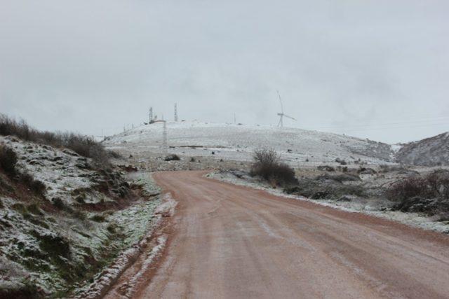 Kapıdağ beyaza büründü