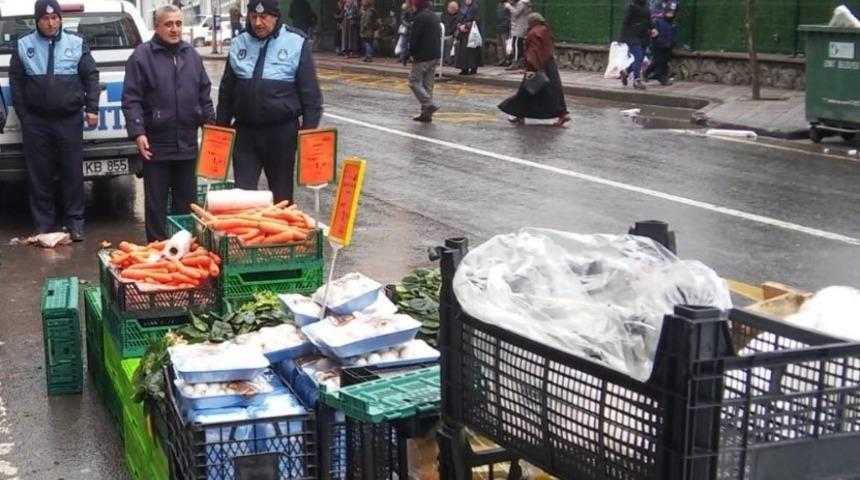 Zabıtadan yol işgaline ge&ccedil;it yok