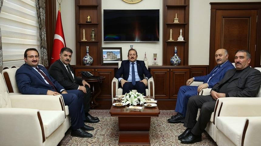 Milletvekili Fetani Battal Vali Ali Hamza Pehlivan&rsquo;ı ziyaret etti