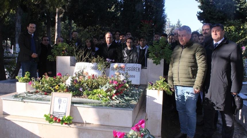 Hayırsever Salih İşg&ouml;ren&rsquo;e kabri başında anma