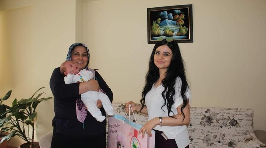 Sungurlu belediyesi 289 bebeğe &ldquo;hoşgeldin&rdquo; dedi