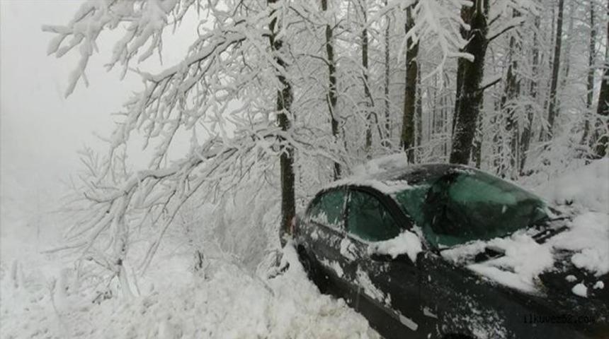 Gediz’de trafik kazası: 1 yaralı