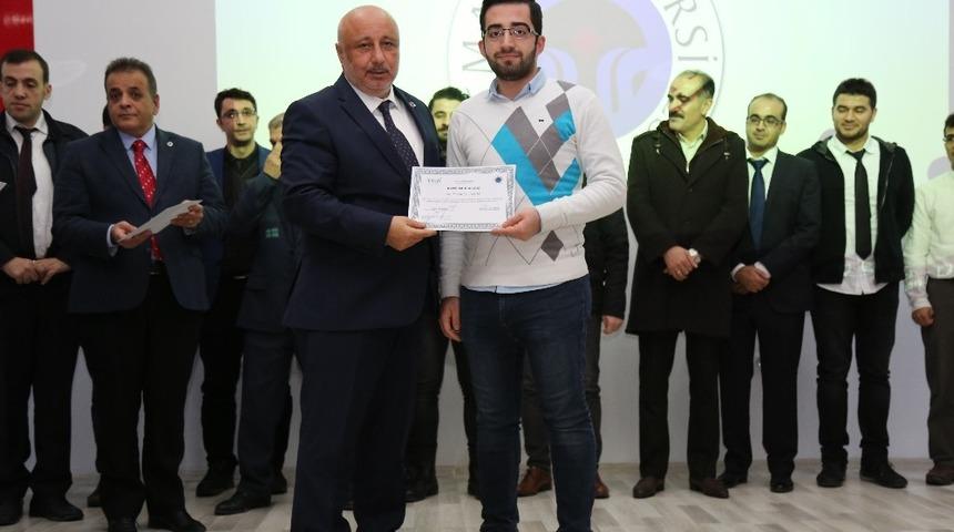 Batman Üniversitesinde sertifika töreni