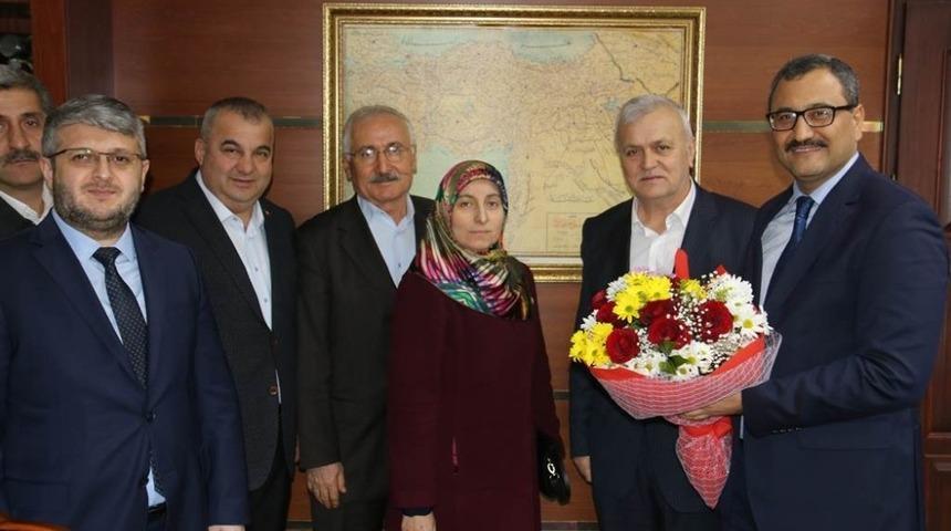 AK Parti&rsquo;den Vali&rsquo;ye ziyaret