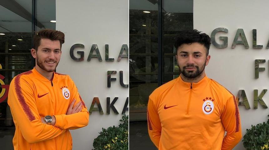 Galatasaray Ogün Çalışkan ve Çekdar Orhan ile profesyonel sözleşme imzaladı!