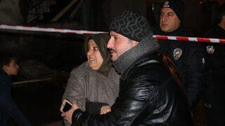 Çocuklarının yanan evde kaldığını zanneden anne sinir krizi geçirdi