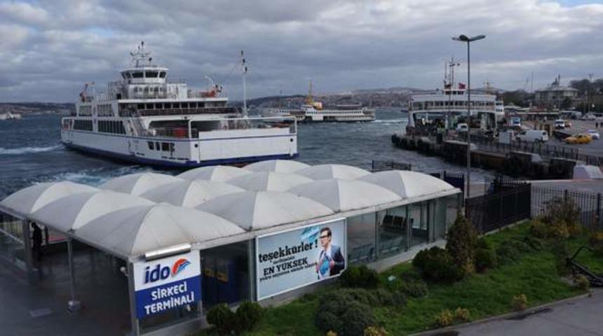 İDO ve BUDO'da sefer iptalleri