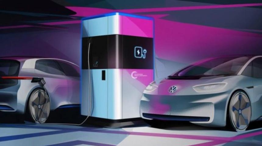 VW&rsquo;nin mobil EV şarj istasyonu