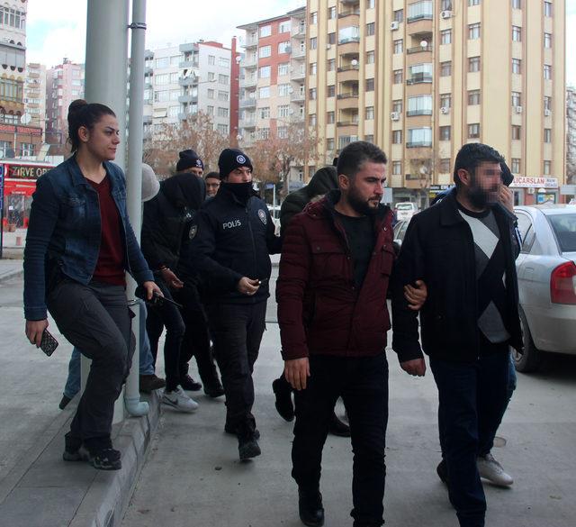 Konya'da otomobil ve kasa hırsızlığına 9 gözaltı
